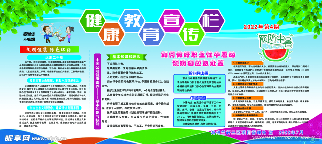 健康教育宣传栏
