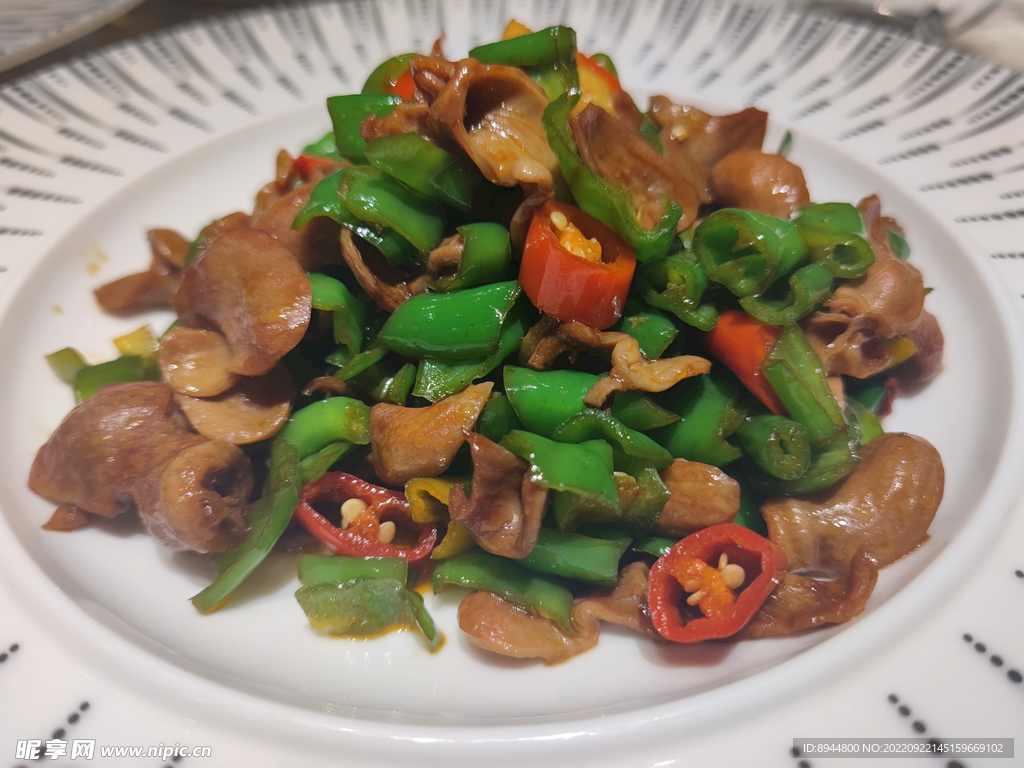 青椒鱼肚