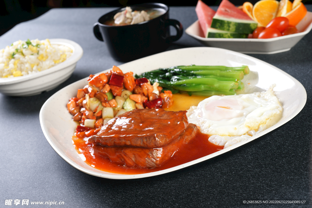 生态牛扒饭