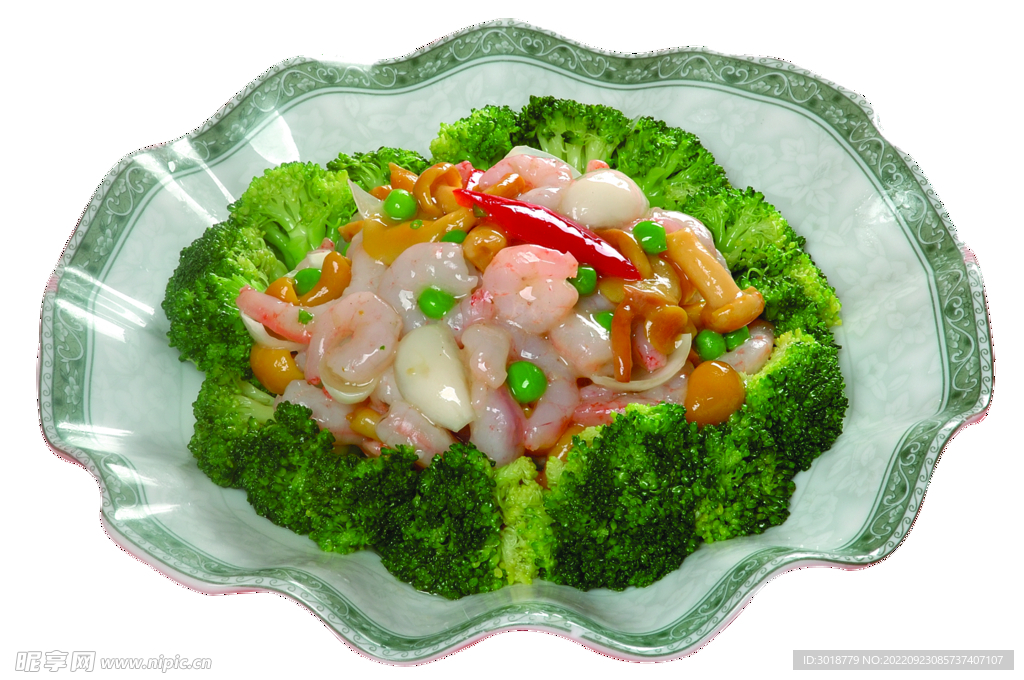 翡翠虾仁