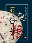 五谷杂粮  杂粮海报素材 粮食