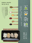 五谷杂粮  杂粮海报素材 粮食
