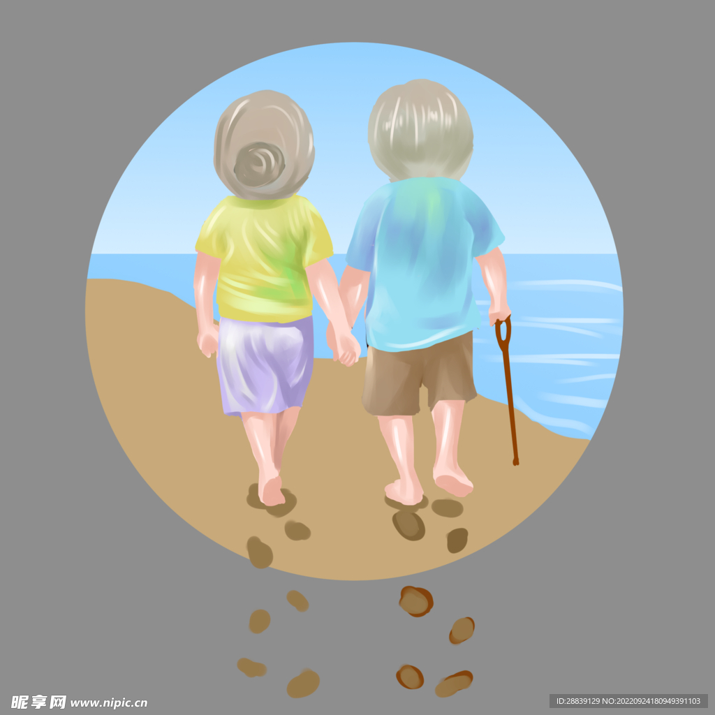  沙滩 