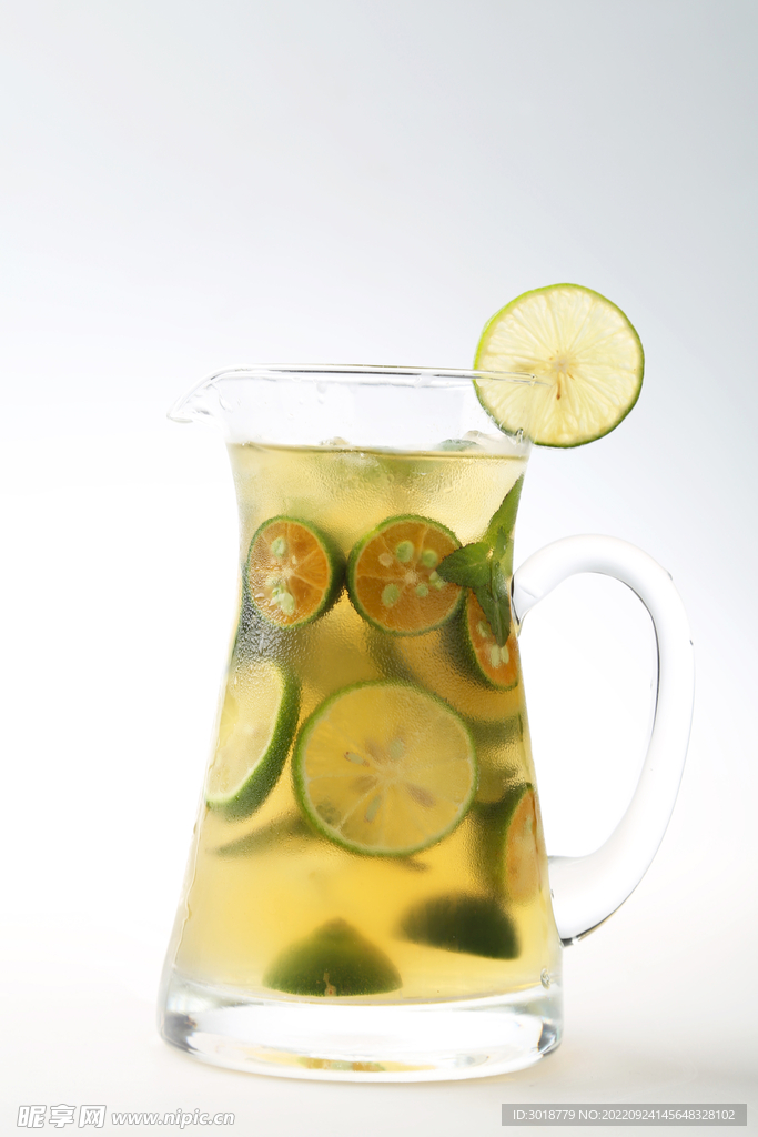 金桔薄荷绿茶