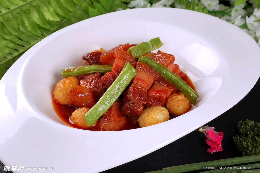双豆烧肉