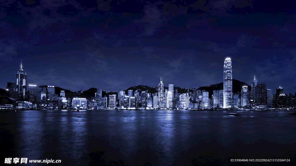 夜晚城市摄影