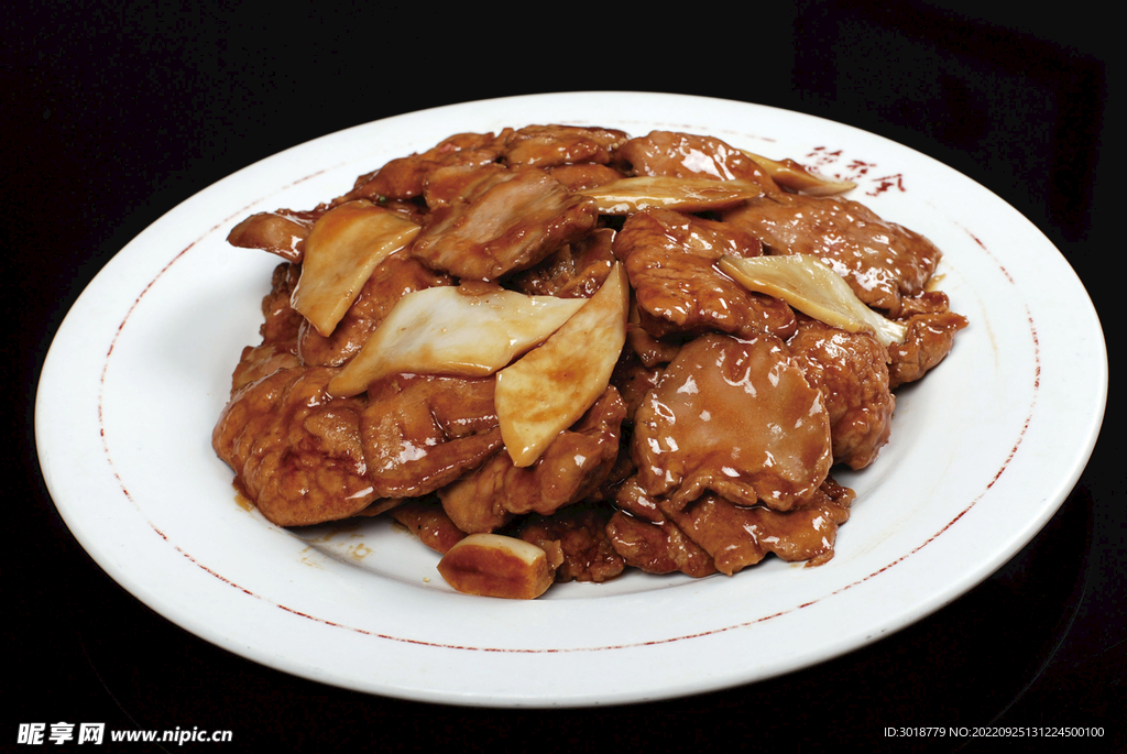 鲜蘑鸭肝