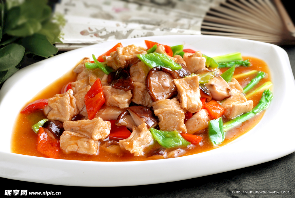 香菇烩豆腐