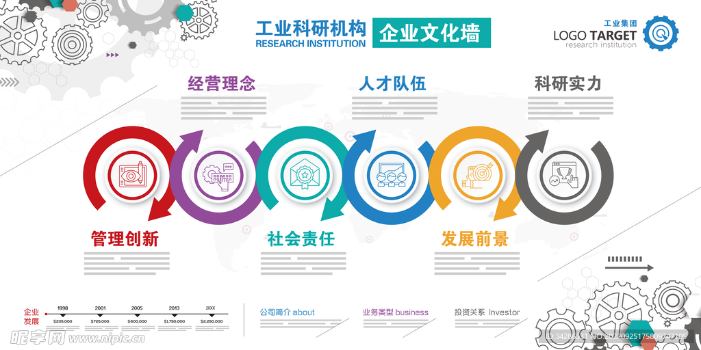 企业文化墙 