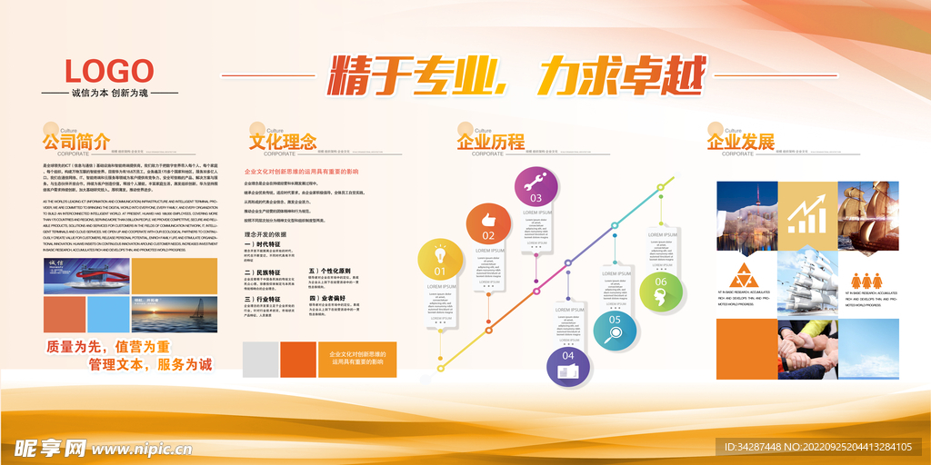 企业文化墙 