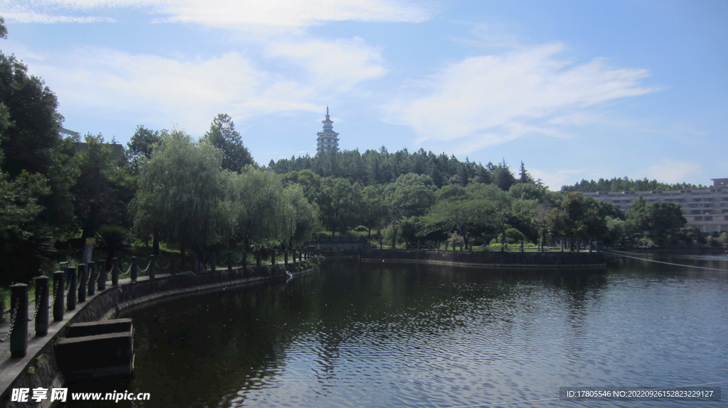 江边风景 景色素材 河边美景 