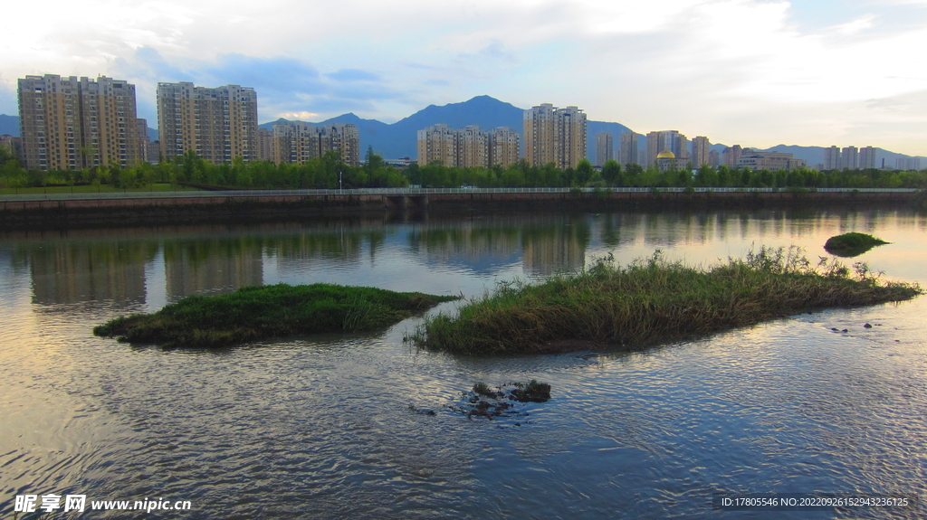 江边风景 景色素材 河边美景 