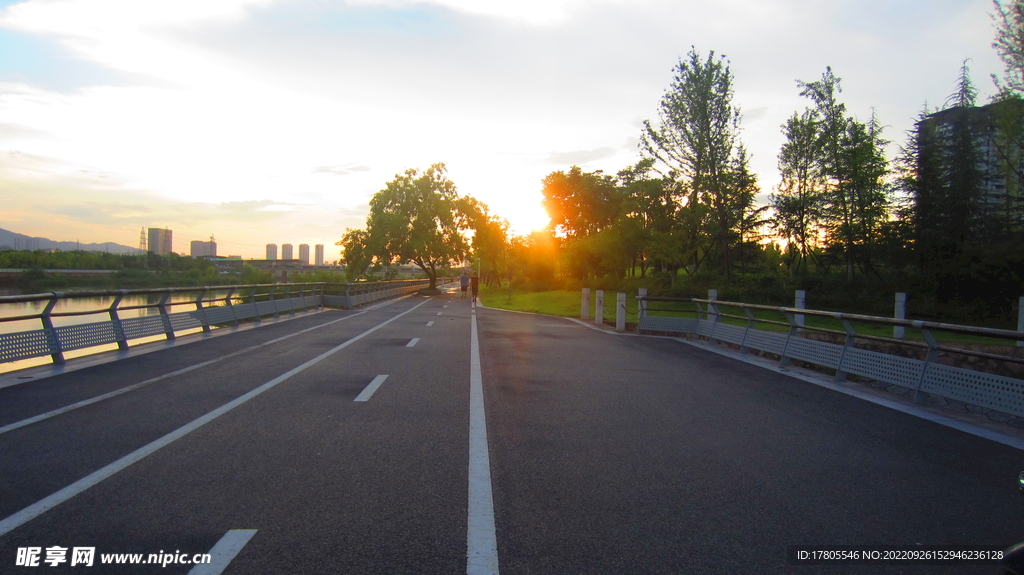 日落景观 黄昏美景 夕阳西下 