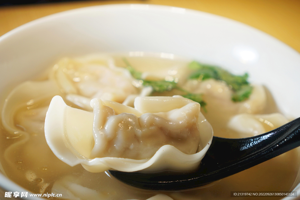 馄饨特写摄影