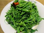 凉拌丝瓜尖