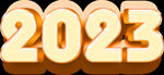 2023立体字