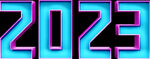 2023立体字