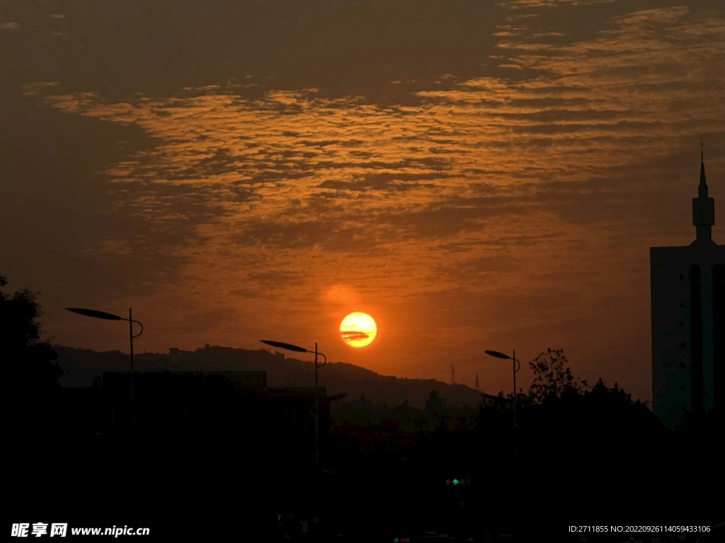 夕阳
