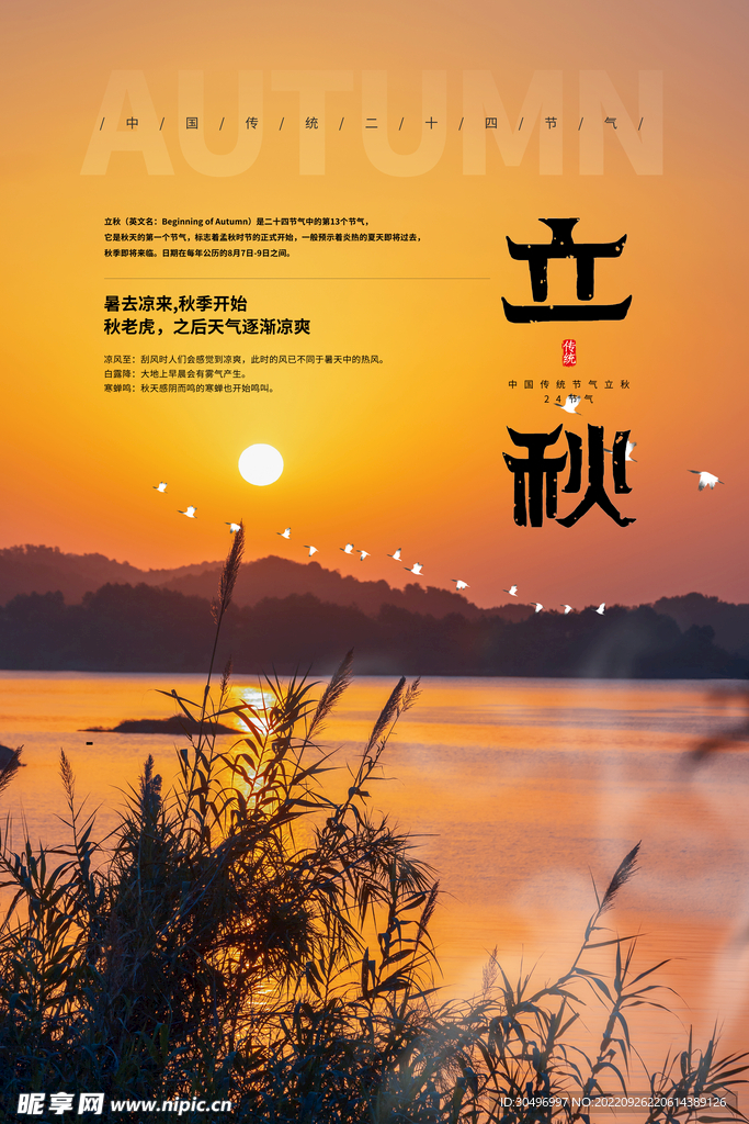 立秋二十四节气