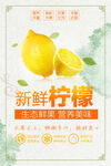 新鲜柠檬海报