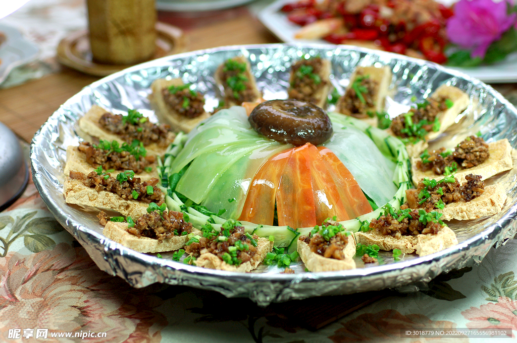 红花豆腐
