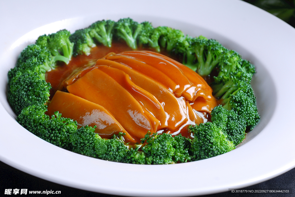 鲍汁鸡腿菇