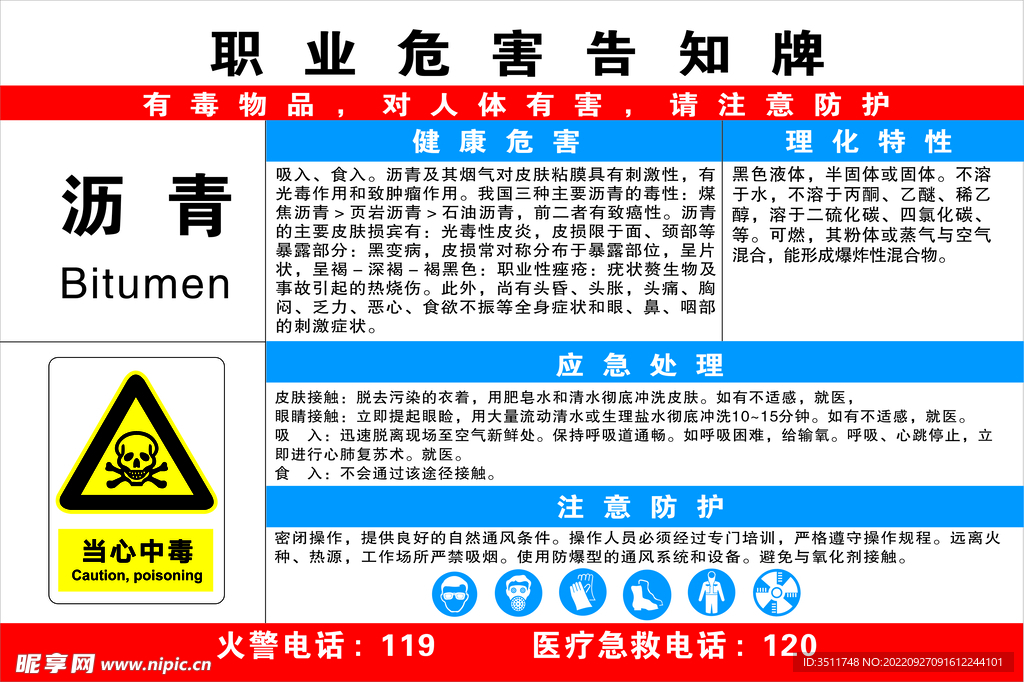 危险告知牌