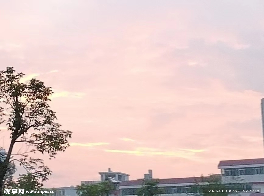 晚霞