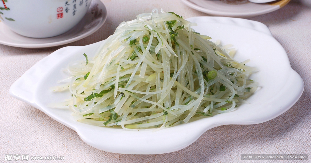 藿香土豆丝