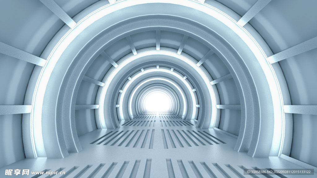 未来科幻隧道