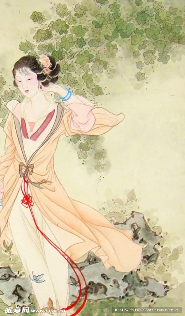 唐宫仕女图  