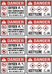 危险气体警示标识