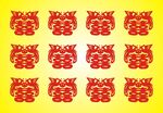 喜字剪纸图片