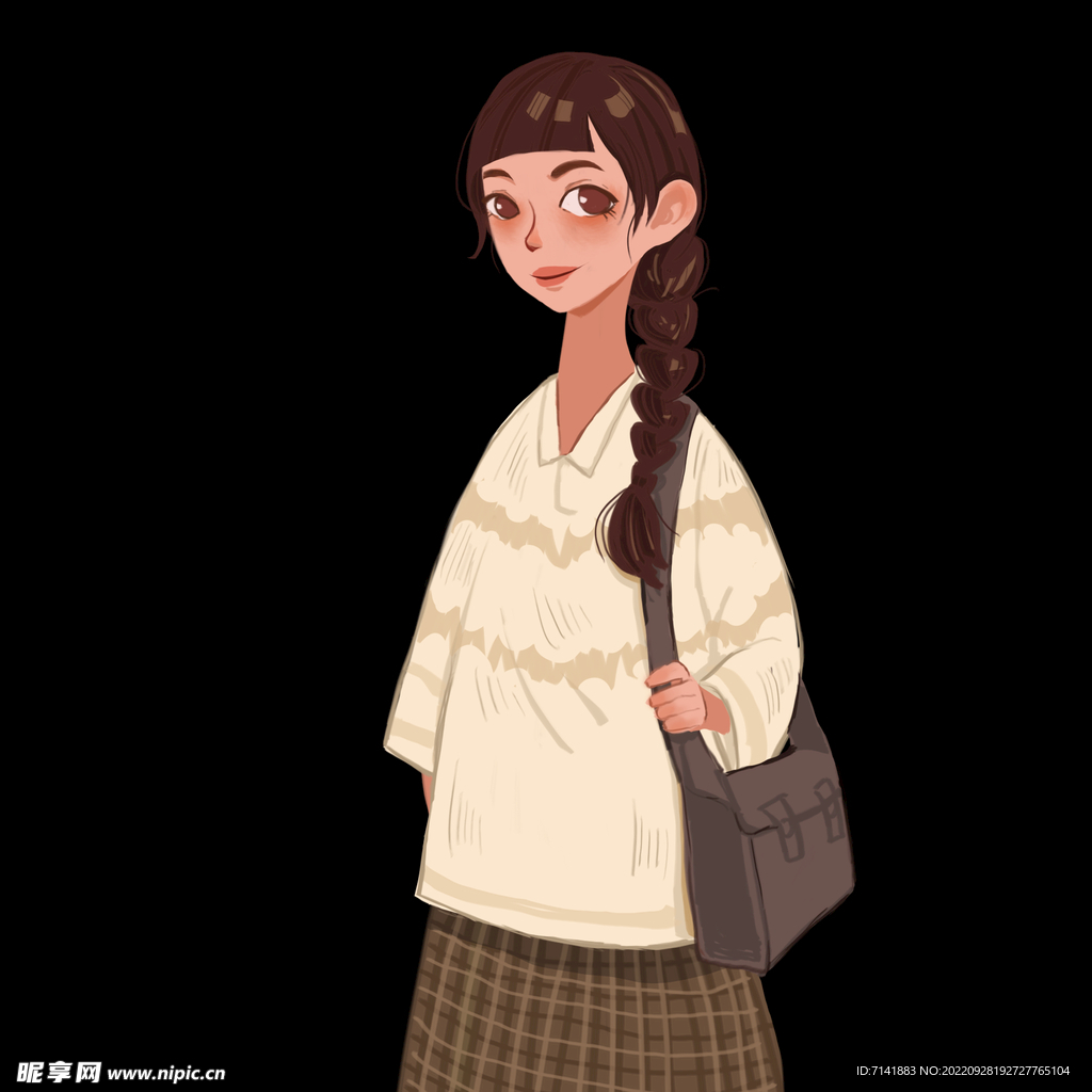 卡通女孩