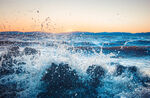 海水浪花