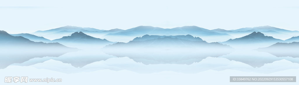 山水背景