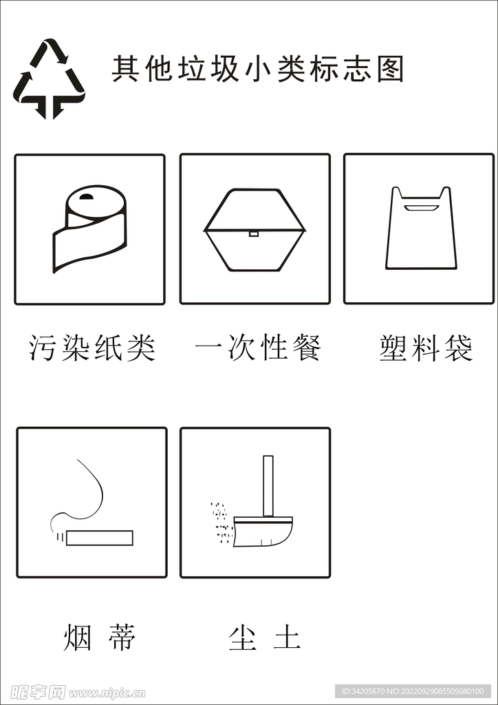 其他垃圾小类标志图