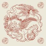 龙图案图片