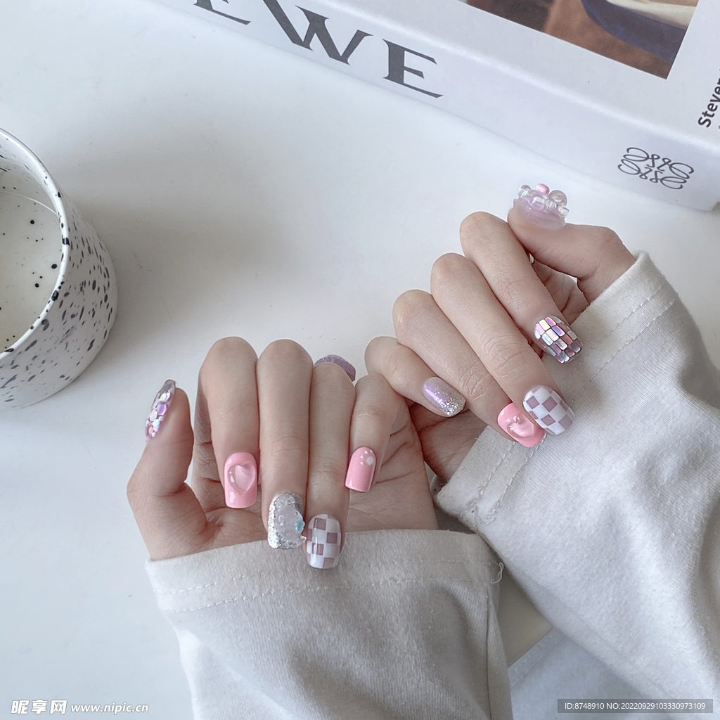 高清美甲图