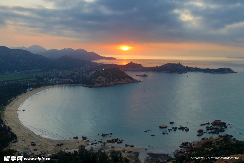 下塘湾日出