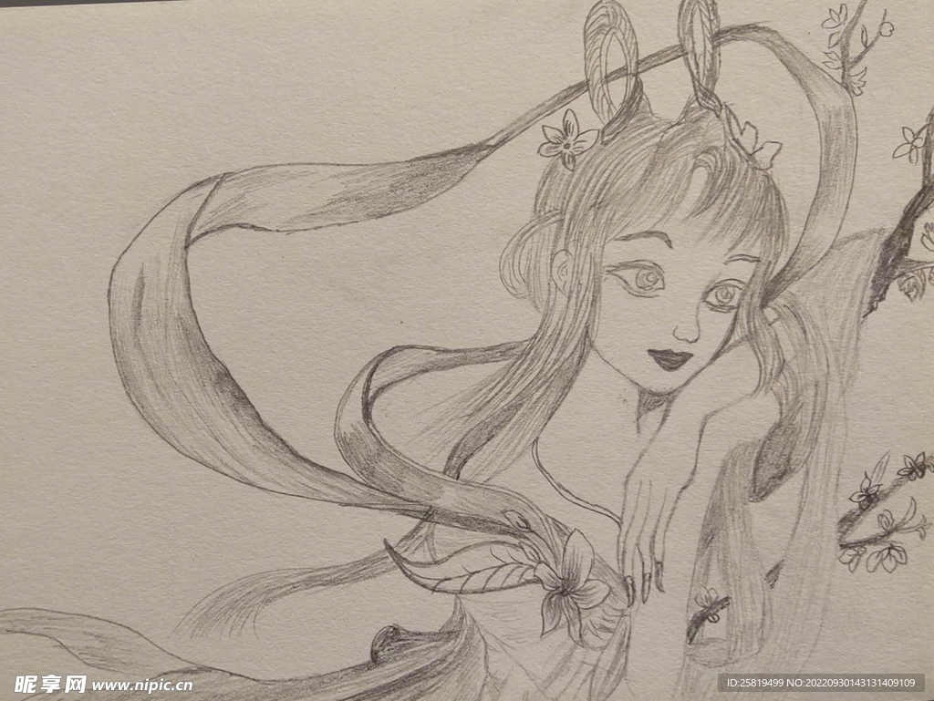 古风素描