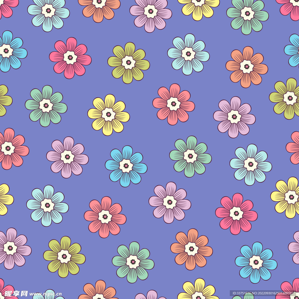 花卉色彩