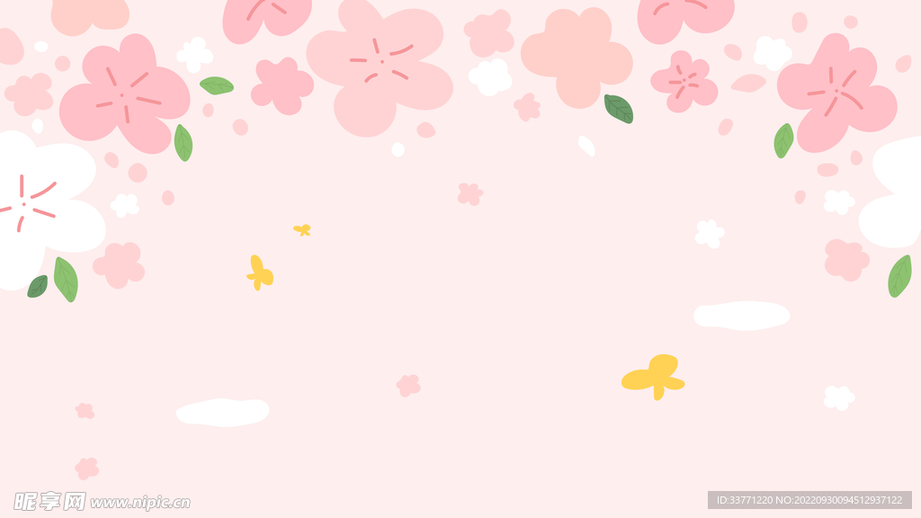 粉色桃花背景