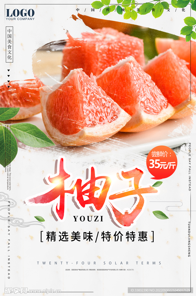 柚子海报