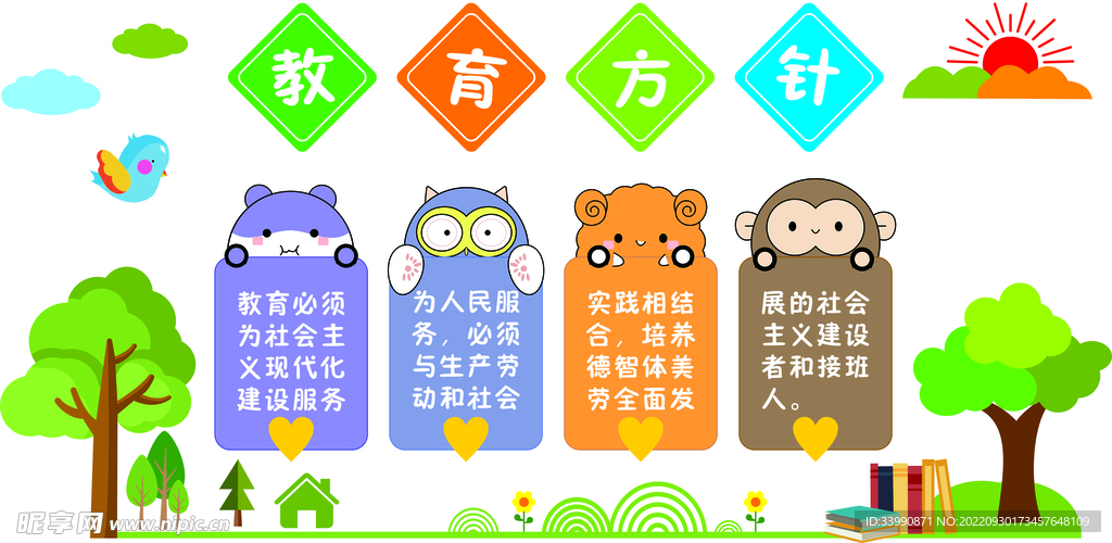 幼儿园文化墙