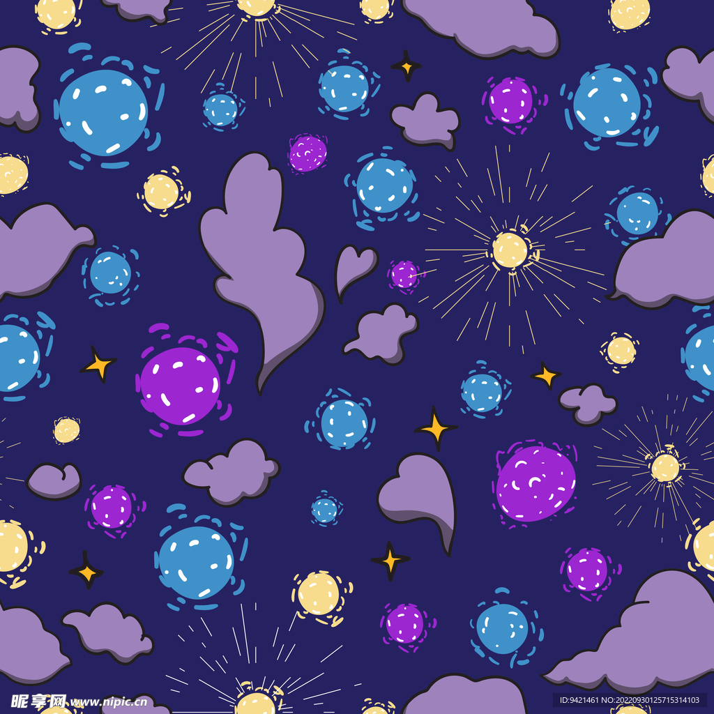 星空卡通