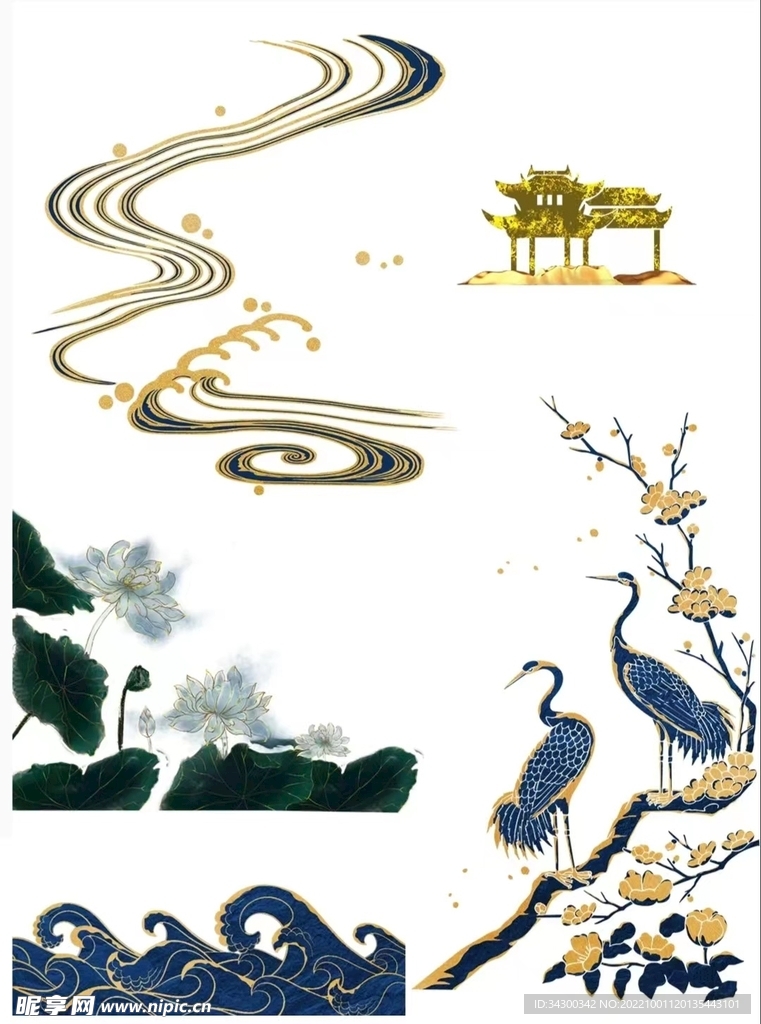 国风素材