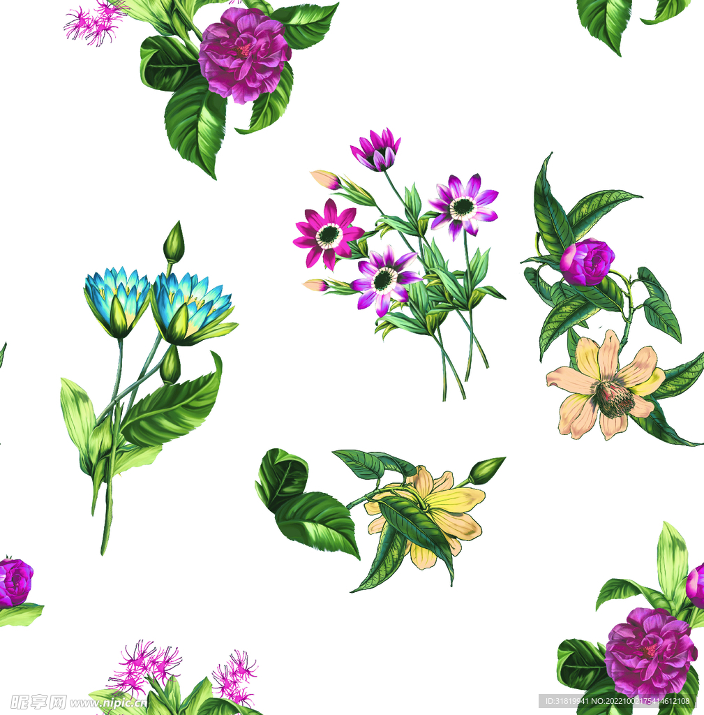 手绘花