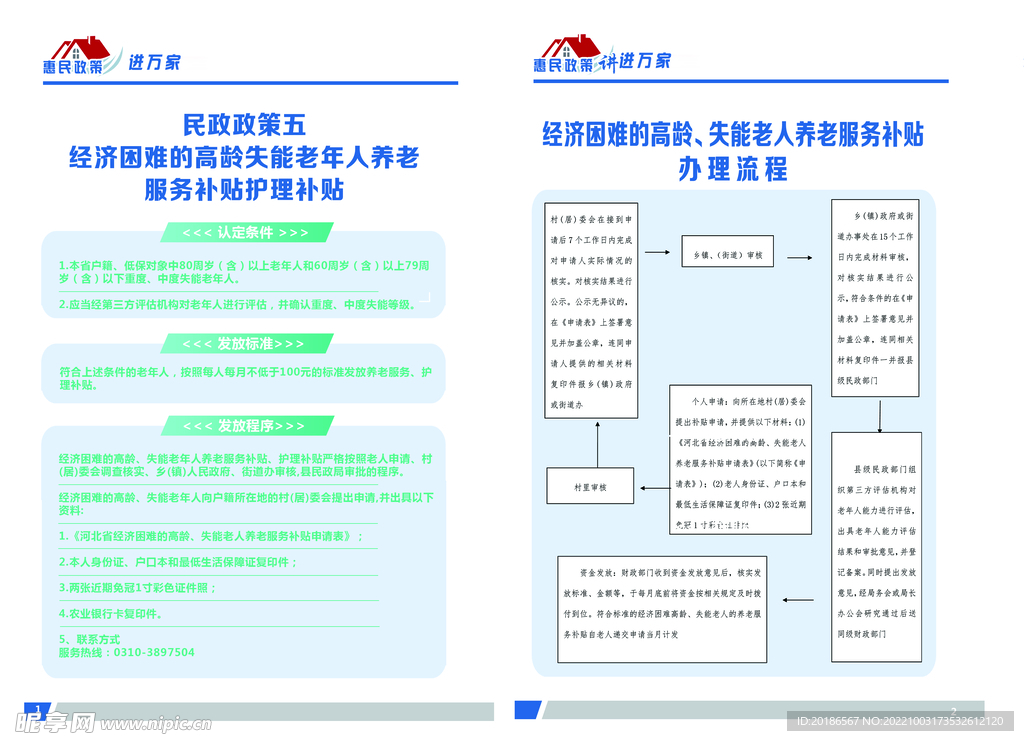 经济困难高龄老人