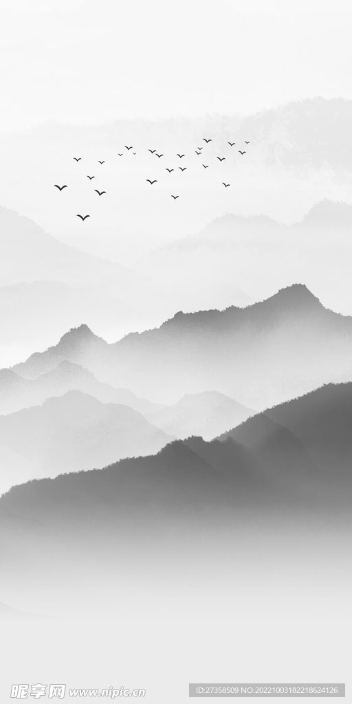 山水画 